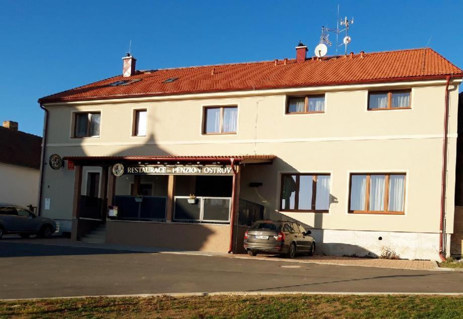 Penzion Ostrov Kostelec  Exteriör bild